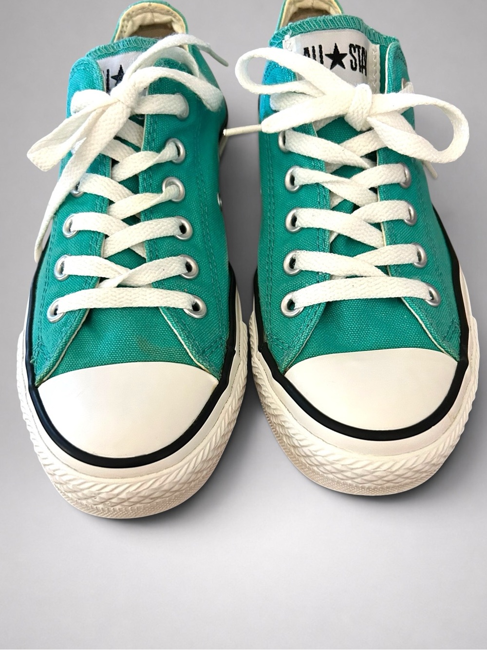 Converse Chuck Taylor All Star Low Waterfall Teal Sneakers Women’s 8 - Picture 6 of 11